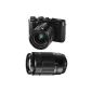 Fujifilm X-A1 system camera (16 megapixel APS-C CMOS sensor, 7.6 cm (3 inch) LCD display, WiFi) Doppelkit incl. XC16-50mm and 50-230mm (Electronics)