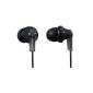 Panasonic RP-HJE120E1K In-Ear Headphones (3.5mm jack) black (accessories)