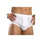 HERMKO 3240 Men's briefs with intervention underpants 100% EU baby rib cotton in many colors to Gr.  14 (textiles)
