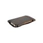 Elementcase API5-1004-6000 Leather Grain Pouch Case for Apple iPhone 5 / 5S brown (Wireless Phone Accessory)