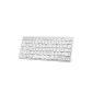 Anchor Ultra Slim Bluetooth Keyboard for iOS, Android, Mac and Windows (White)