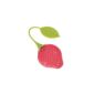 Strawberry design silicone infuser tea strainer - Red and Green / Suitable for use Teapot, teacup and More - A wonderful gift for an avid tea drinker (Kitchen)