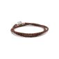 Pandora Leather Bracelet, wrapped twice 59705CBN-D3 brown, 41cm (jewelry)