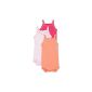 Petit Bateau - Body - Kingdom - boat neckline - Sleeveless - Lot 3 - Baby girl (Clothing)