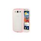 @ November GO® Bumper Case + bi material pale pink matt effect Transparent unbreakable Samsung Galaxy S3 (Personal Computers)