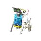 14 in 1 Solar Robot Kit Robot Ship Car Boxer Dog Walker Turtle Row Crab Slither Beetle Wheel Surf (Toys)