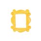 Yellow peephole frame handmade as seen in Friends / Handmade Yellow Frame Peephole as Seen on Friends