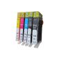 5 comp.  Printer cartridges replace HP 364XL black 1 x 1 x 1 x photo black blue red 1 x 1 x yellow