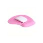 HIMRY Design Premium Mouse pad wrist rest Gel, Gel Mouse Pad Mouse pad with wrist rest, pink, pink KXC5103 (Electronics)