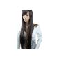 Melody Susie - FZ503 High quality wig including wig cap and wig comb -. Dark brown / straight (Personal Care)