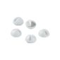 Wentronic office to Cable Clip White 5-pack (Germany Import) (Accessory)