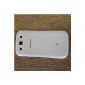Genuine Samsung Galaxy S3 GT-i9300 Battery Cover Cover housing cover lid, white (Electronics)