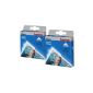 Hama adhesive photo corners in a double pack (2 x 500 pieces in a practical dispenser) transparent (Electronics)