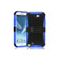 Duzign Sentinel Snap On Case with Stand (Blue) Samsung Galaxy Note II Note 2 (Wireless Phone Accessory)