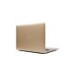JGOO Macbook Pro Retina 13 gold Case shell - High quality Rubberized Frosted Hard shell case or cover for Apple MacBook Pro 13.3 