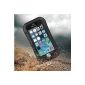 VicTsing Shell Case Hard Cover Shockproof Waterproof Dustproof Anti-Snow Waterproof Aluminum Metal Gorilla iPhone 5S 5 LOVE MEI (Electronics)