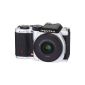 Pentax K-01 Digital Camera (16 Megapixel, 1-fold opt. Zoom, 7.6 cm (3 inch) screen, full HD video, image stabilized) incl. 40mm lens silver / black (Electronics)