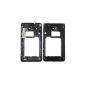 Black Back Frame Chassis Plate Housing for Samsung Galaxy S2 I9100 (Wireless Phone Accessory)