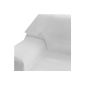 Brilliant Sofa Throw - square 160 x 320 cm selectable color - white bedspread UNI Monochrome with lotus effect