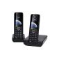 Gigaset C300 Duo Cordless DECT phone with additional handset Black (Electronics)