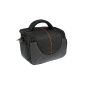 Dried YUMA Systemtasche 1 camera bag for system camera or camcorder black / orange (accessory)