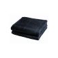 Fleuresse 2828 Fb.17 terry towel, 50 cm x 100 cm, anthracite, 2-pack (household goods)