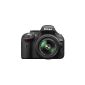 Nikon D5200 Digital SLR Camera (24.1 megapixels, 7.6 cm (3 inch) TFT display, Full HD, HDMI) Kit incl. AF-S DX 18-55 VR II Lens (Electronics)