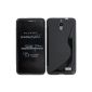 Original Phone Castle Cover Silicone Gel Case in Black Silicone Case Cover for Alcatel One Touch Idol 6030D (Electronics)