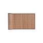 Zeller 26781 Table Runner, Bamboo 33 x 120 cm, brown (household goods)