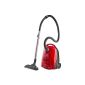 AEG Vampyr CEANIMAL Bag vacuum cleaner (1500 watts, best cleaning class on hard floors, 3 nozzles which 2 special nozzle for animal hair removal, incl. Accessories) red (household goods)