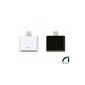 Duo Black & White 8 pin adapters (iPhone 5 / 5s / 5c, Ipad mini) to 30-pin (iPhone 4) Novit® (Electronics)