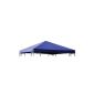 Replacement roof for pavilion 3x3 meter blue, waterproof