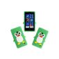 Beiuns® TPU case cover - Penguin Penguin / Green - Nokia Lumia 520 Shell Shell Gel Skin Cover Case Shell Silicone + three free gifts (Electronics)