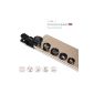 MEMTEQ® 5 FishEye in 1 Clip-On Camera Adapter Lens Optical Wide Angle Lens FishEye Fisheye Lens Lens & Micro objective lenses - fisheye lens + wide angle + Micro Lens + 2X EXT Barlow + CPL Polarizer for smartphone mobile, iPhone 6, 6+, 5, 5C, 5S, 4, 4S, Samsung Galaxy S6, S5, S4, S3, iPad 2, 3, 4, Air, Samsung Glaxy NOTE 2 1 3 N7100 I9300 S3 S4 S5 S2 i9600 Black (Electronics)