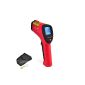 Pyle PIRT30 compact infrared thermometer with laser aiming for high temperatures with temperature sensors type K Rouge (Tools & Accessories)