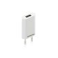 Wicked Chili Ultra Slim Pro Series USB power adapter for Bluetooth Speaker (1000mA) white (accessory)
