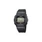 Casio - DW-5600E-1VER - Digital Watch Resin-quartz - Multifunction -Sport - Stopwatch - Timer - Alarm Time Zones - Black Rubber Strap (Watch)