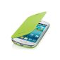 itronik® Flip Cover Protective display cover for Samsung Galaxy S3 SIII I8910 Mini mint green (Wireless Phone Accessory)