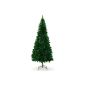 Christmas tree artificial tree 240cm - 1,057 branches + metal foot