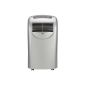 Remko MKT250 S-Line Portable air conditioner in compact version, EEK: A (tool)