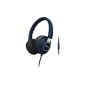 Philips Citiscape Downtown SHL5605BL / 10 Audio Headset with noise insulation pads / Pickup Function Mobile Phone Denim Blue (Electronics)