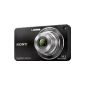 Sony DSC-W350B digital camera (14 megapixels, 4x opt. Zoom, 26mm wide-angle lens, 6.9 cm (2.7 inch) display, image stabilized) (Electronics)