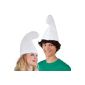 NEW hat gnome hat, white (toy)