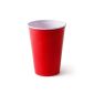 Plastic Party Cold Cups, 10 oz., Red, 50 / Pack (Office supplies & stationery)
