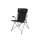 10T Slimboy -. Foldable camping chair upholstered armrests very handy bag included (equipment)