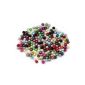 500pcs mixed color round glass beads bulk 4mm Spacer Jewelry Crafts (Jewelry)