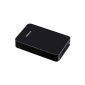 Intenso Memory Center 3TB external hard drive (8.9 cm (3.5 inches), 5400rpm, 8MB cache, USB 3.0) Black (Personal Computers)