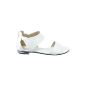 Sopily - Ladies Fashion Sandals lines heel chunky heel - White T ..