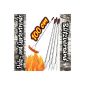 Large barbecue skewers-4-piece 1,00m-Grillbesteck Campfire barbecue grill skewer Garden Party !!
