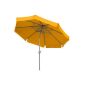 Schneider parasol Orlando, yellow, 270 cm Ø, 8-piece, round (garden products)